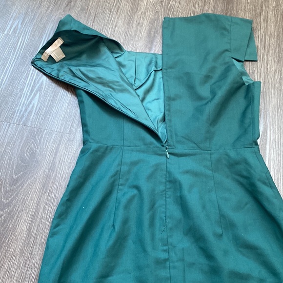 Green work dress - Picture 5 of 6